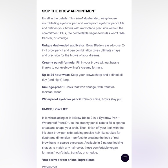 Urban Decay Brow Blade 2 in 1 - Picture 4 of 8